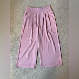 Highwaisted Straight Let Pant - Pink